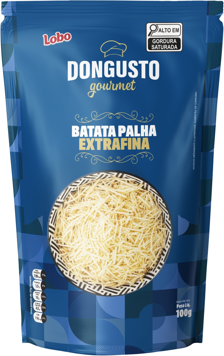 BATATA PALHA  DONGUSTO EXTRAFINA 100G